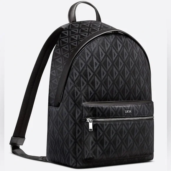 Dior | Bags | Dior Rider Backpack Black Cd Diamond Canvas